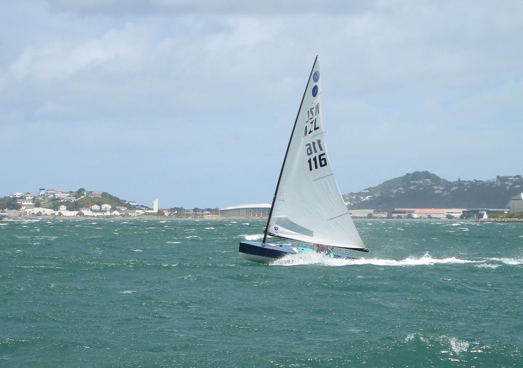 Going for it - Europe Class 2011 New Zealand Championships © Bryn Heveldt